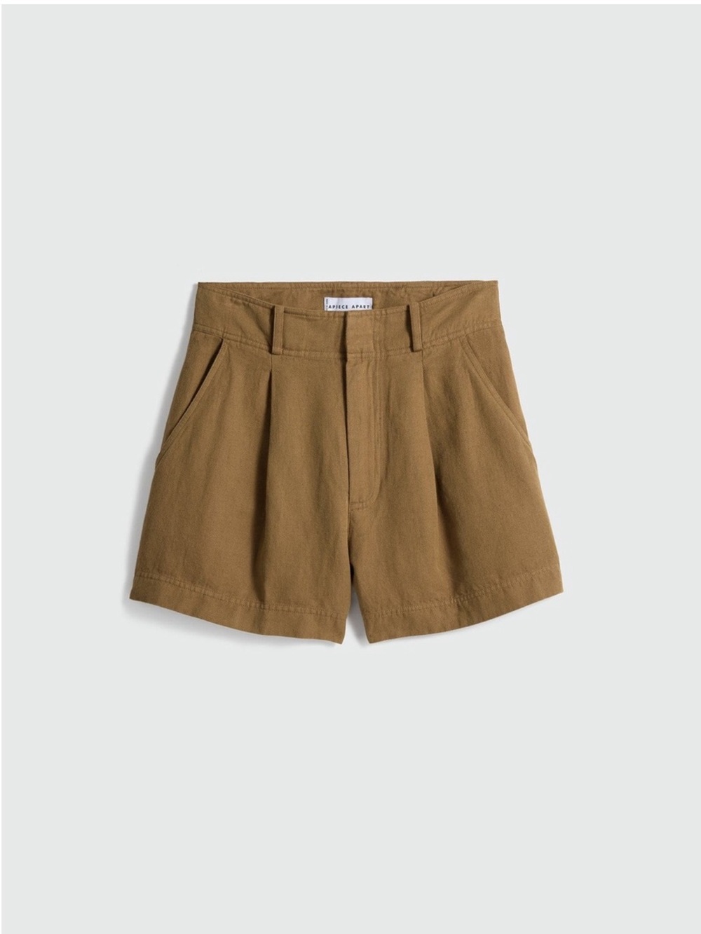 Apiece Apart Bari Short - Tobacco Size 6
